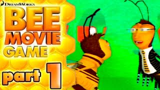 Bee Movie Game Walkthrough Part 1 PC PS2 X360 [upl. by Leontina698]