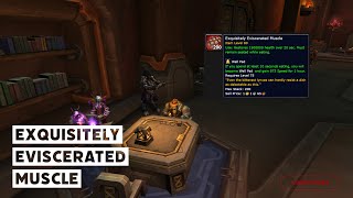 Exquisitely Eviscerated Muscle Recipe Location and How to Find  World of Warcraft The War Within [upl. by Evania384]