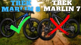 Trek Marlin 8 vs Trek Marlin 7  A Few MAJOR Differences [upl. by Lindly663]