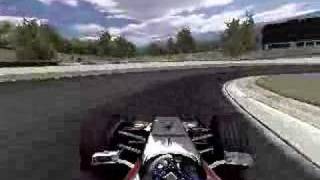 RFactor McLaren MP420 Barber Motorsports Park 59771 [upl. by Larkin]