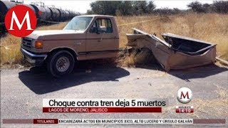 Choque en Lagos de Moreno Jalisco deja cinco personas sin vida y diez heridos [upl. by Elleoj631]