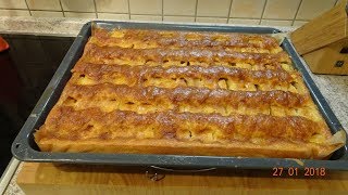 Apfelkuchen vom Blech super zum einfrieren geeignet [upl. by Fredenburg]