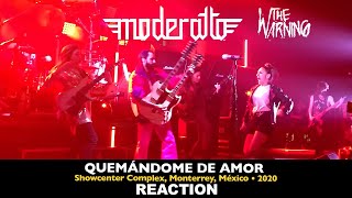 Brothers REACT to Moderatto and The Warning Quemándome de Amor Monterrey 2020 [upl. by O'Neil271]