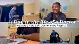 What I do in the hospital working as the only Doctor in the hospital  life of a Doctor in Nigeria [upl. by Lever]