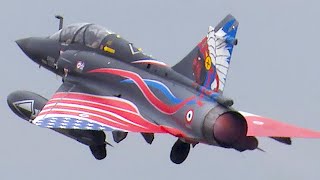 Magnifique Ramex Delta twin Mirage 2000 display  RIAT 2016 RAF Fairford [upl. by Joann]