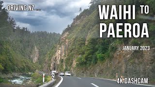 Driving New Zealand Waihi to Paeroa 4K [upl. by Lemra]