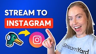 How To Go Live On Instagram From ANY Device FOR FREE with StreamYard [upl. by Draned]