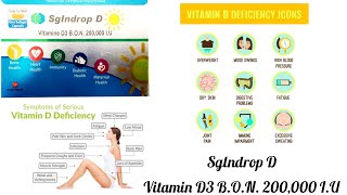 Sglndrop d Uses in Urdu Hindi  Vitamin D3 [upl. by Akemot]