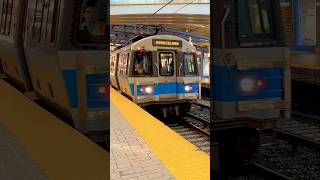 Boston MBTA Blue Line at Logan Airport shorts [upl. by Bolger198]