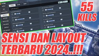 SETTINGAN DAN SENSITIVITAS TERBAIK COD MOBILE 2024  MUSUH AUTO KETARKETIR  CODM Indonesia [upl. by Etka]