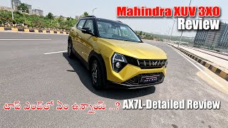 Mahindra XUV 3XO AX7L I Topend Detailed Review I Variants I Colours I Prices [upl. by Dorsey]