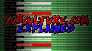 Subculturecom Explained [upl. by Perni760]