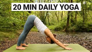 20 Minute Everyday Yoga Flow  Daily Routine To Feel Your Best [upl. by Otrebmal]