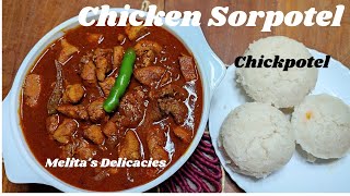 Goan Sorpotel RecipeChicken SorpotelChickpotel RecipeMelitas Delicacies [upl. by Nehgam]