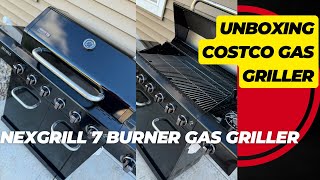 Unboxing Outdoor Gas Grill  Unboxing Vlog  Gas Griller Unboxing  Nexgrill 7 burner Gas Griller [upl. by Lolita]