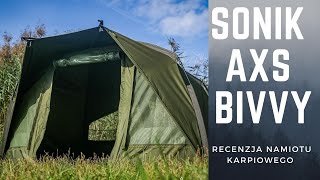 Sonik AXS Bivvy recenzja namiotu karpiowego Duża jedynka od Sonik [upl. by Eustace]