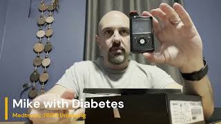 Mike with Diabetes  Medtronic 780G Unboxing [upl. by Ydurt]