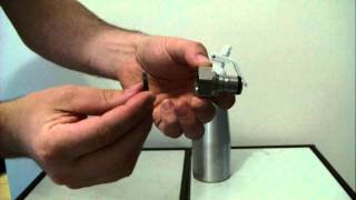 How to Install The Kegging Part on a Whip Cream Dispenser [upl. by Alexandre]