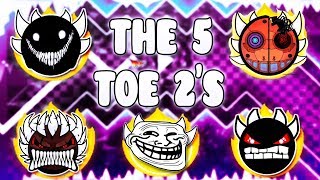 quotTHE 5 THEORY OF EVERYTHING 2quot   GEOMETRY DASH BETTER AND RANDOM LEVELS [upl. by Irrehs]