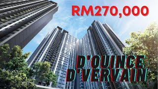 D’Quince amp D’Vervain 550sf  Central Park Damansara Showroom Tour [upl. by Eanal]