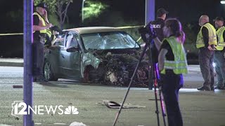 Overnight crash in Chandler leaves 2 people dead [upl. by Garlanda562]