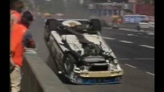 Dieter Quester flips at Avus DTM 1990 [upl. by Zachar]