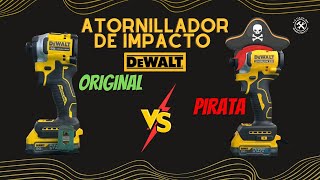 Atornillador de impacto dewalt vs pirata [upl. by Annairda469]