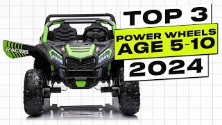 Top 3 BEST Power Wheels For 510 Year Olds [upl. by Pape324]