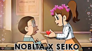 Nobita X Seiko Ishqm mai Dil tera Song edit Love status Nobitas New Girlfriend [upl. by Iand]