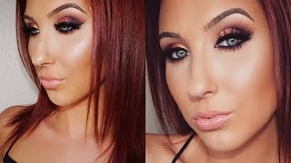 Ombre Sunset Smokey Eye Makeup Tutorial  Jaclyn Hill [upl. by Idonah513]