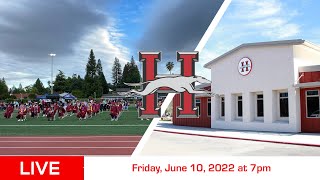 Healdsburg High School 130th Commencement Ceremony [upl. by Ahsiekit]