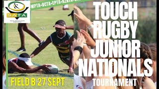 TOUCH RUGBY JUNIOR NATIONALS  Field B [upl. by Farley166]