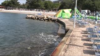 Crikvenica Hotel Omorika beach [upl. by Buck114]