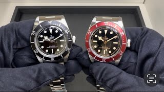 Monochrome or Burgundy Tudor Black Bay 41 [upl. by Anatak]