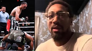 Demetrius Andrade BREAKS HIS SILENCE on his KNOCKOUT LOSS to David Benavidez The Mexican Monster [upl. by Teodorico856]