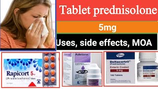 Prednisolone 5mg used for l uses l Dosage l contraindication l prednisolone medicine [upl. by Dnaleel]