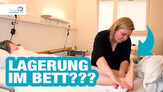 Pflegepraxis  Folge 4  Lagerung im Bett  HASTV [upl. by Manon]