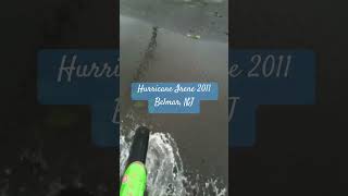 2011 hurricane Irene Belmar NJ [upl. by Annayr319]