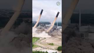 Why Were the Cooling Towers at Ferrybridge C Demolished shorts [upl. by Yentrac]