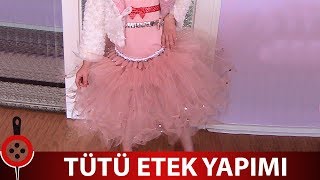 Tütü Etek Yapımı  DIY [upl. by Uthrop516]