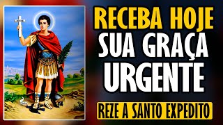 ORAÇÃO DE SANTO EXPEDITO  por uma graça com urgência [upl. by Nwahc]