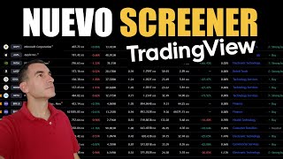 El nuevo Screener de TradingView ¡Espectacular [upl. by Gunilla]