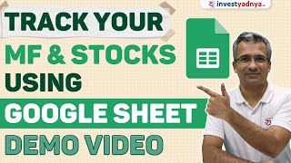 Easiest way to track your portfolio using Google sheets Stock Portfolio Tracker Spreadsheet [upl. by Showker]