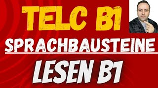 TELC B1 Sprachbausteine  Lesen B1  Deutsch lernen [upl. by Savinirs523]