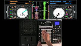 Serato scratch live Loops pitch and cue  MIDI Controller demo [upl. by Mendel668]