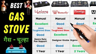 Best Gas Stove 2023  Best Cooktop in India  3 burner Gas Stove [upl. by Nevak981]