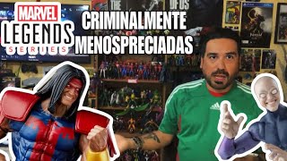 TOP 5 MARVELLEGENDS CRIMINALMENTE MENOSPRECIADAS [upl. by Aihtenak]