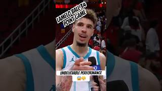 LaMelo Ball Went CRAZY for 34 points Opening Night🤯😱 nba nbahistory lameloball basketball [upl. by Manning329]