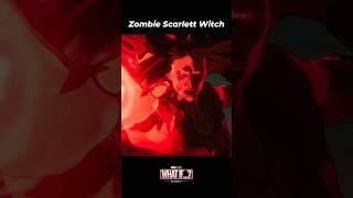 Zombie Scarlet Witch  What if Zombies whatif marvel shorts [upl. by Ginelle]