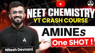 Amines Class 12 One Shot  Organic Chemistry  NEET 2024  Nitesh Devnani [upl. by Olwena]